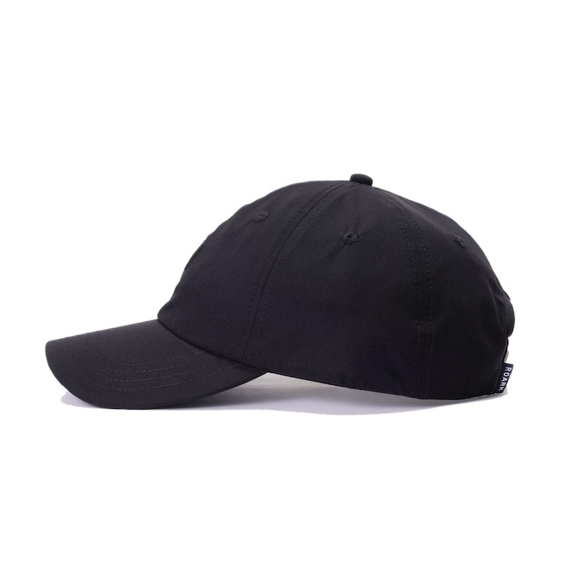 ROARK　キャップ　"ROAMFREE 6PANEL CAP - MID"　(Black)