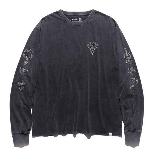 ROARK　L/STシャツ　"ICON L/S TEE"　(Black)