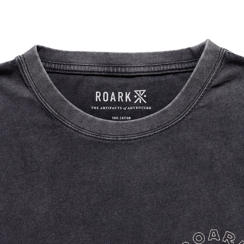 ROARK　L/STシャツ　"ICON L/S TEE"　(Black)