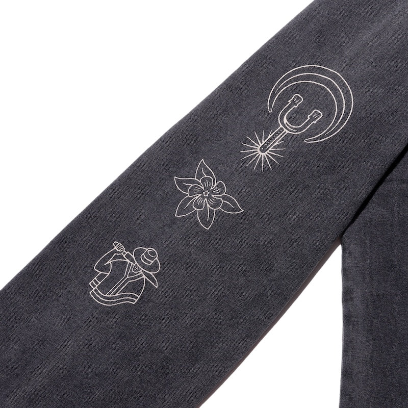 ROARK　L/STシャツ　"ICON L/S TEE"　(Black)