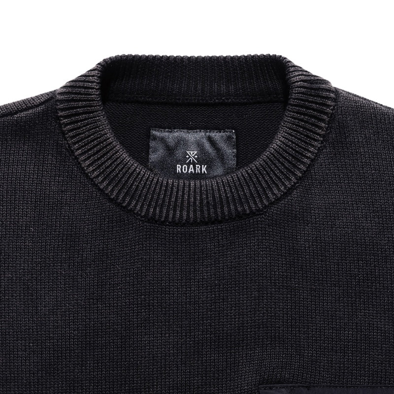 ROARK　セーター　"SCOUT SWEATER 2.0"　(Black)