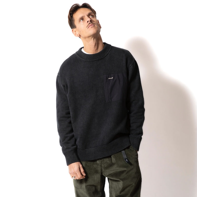 ROARK　セーター　"SCOUT SWEATER 2.0"　(Black)