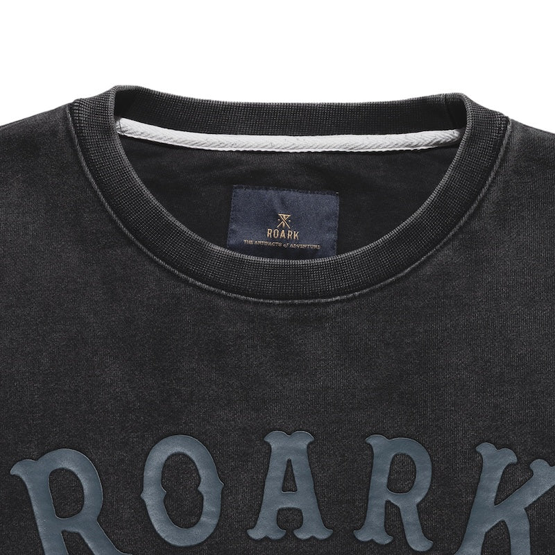 ROARK　クルースウェット　"MEDIEVAL CREW SWEAT"　(Black)