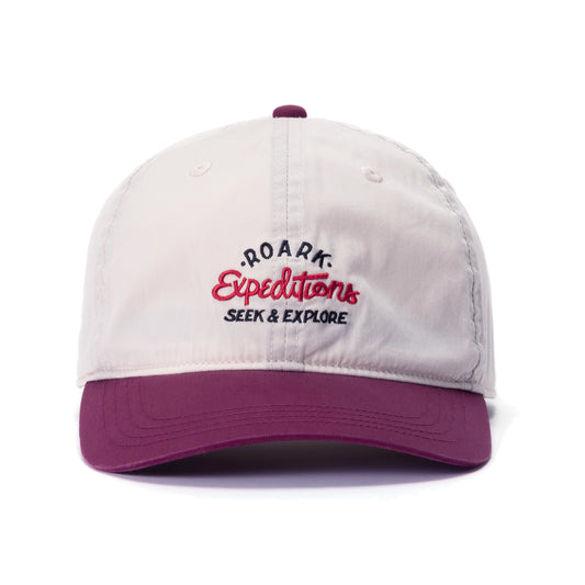 ROARK　キャップ　"SIGN WRITER 6PANEL CAP - HIGH"　(Burgundy)