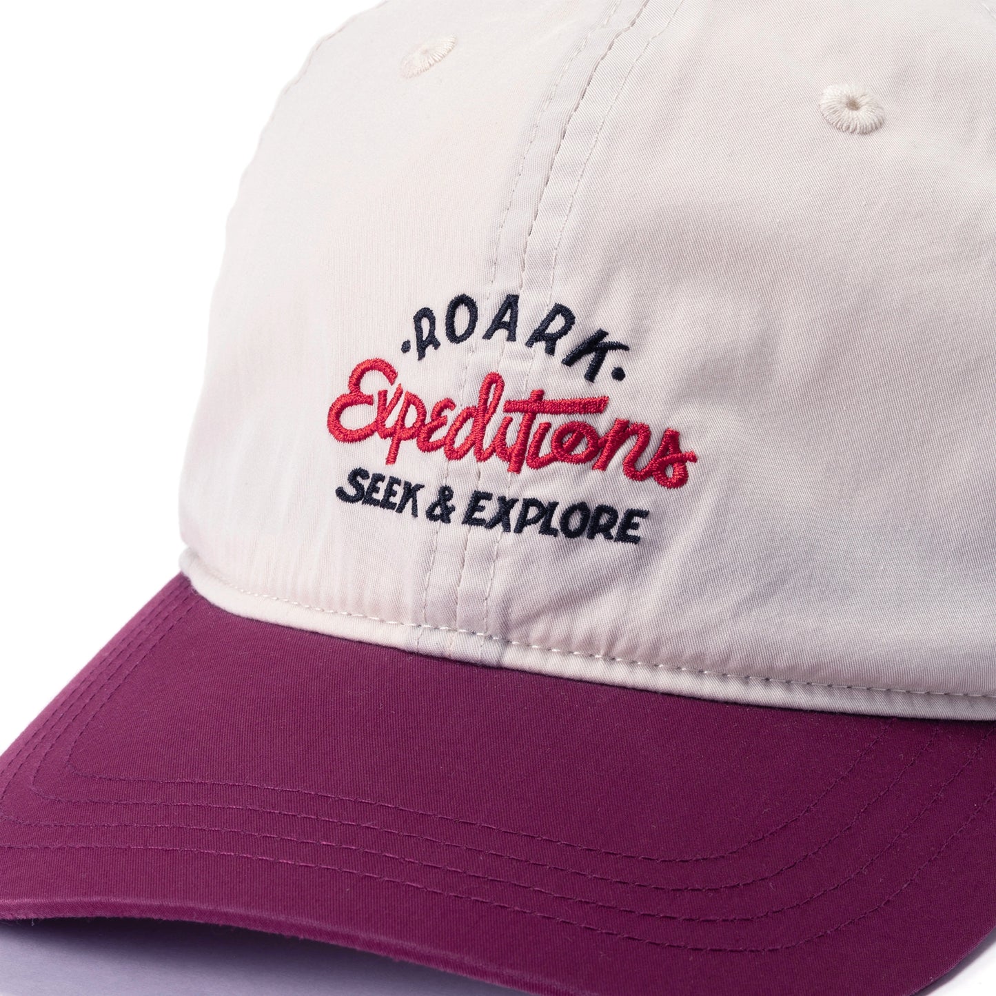 ROARK　キャップ　"SIGN WRITER 6PANEL CAP - HIGH"　(Burgundy)