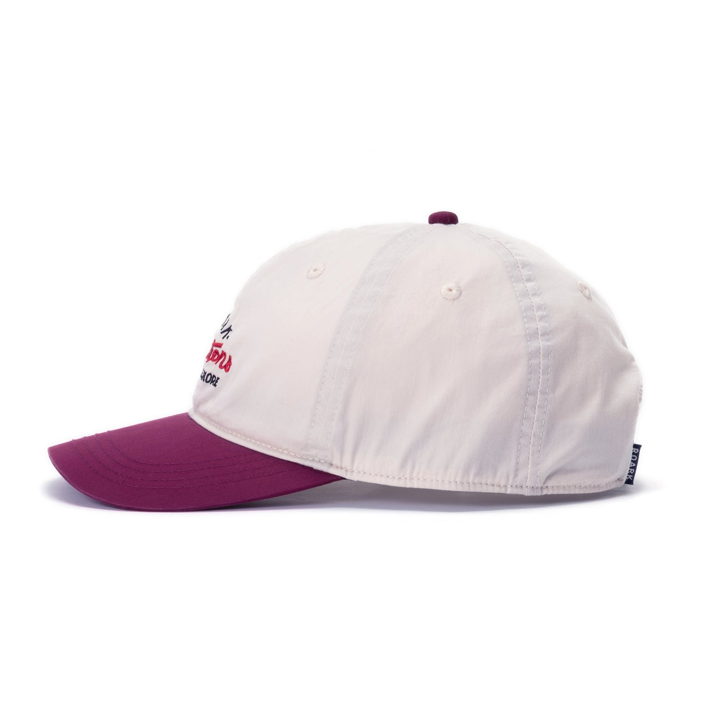 ROARK　キャップ　"SIGN WRITER 6PANEL CAP - HIGH"　(Burgundy)