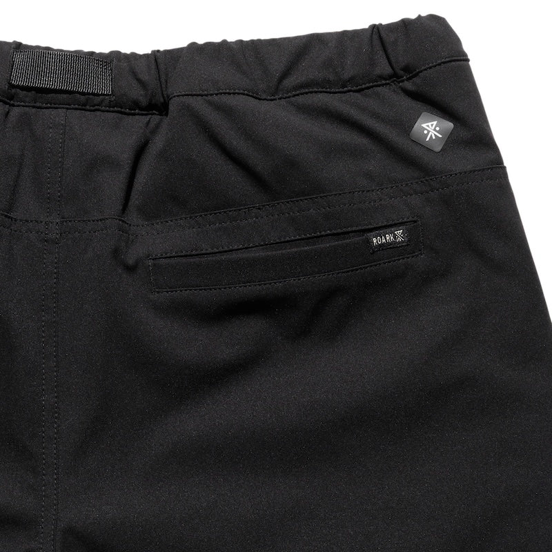 ROARK　パンツ　"TRAVELPANT ROAM FREE w/SOLONA - STANDARD"　(Black)