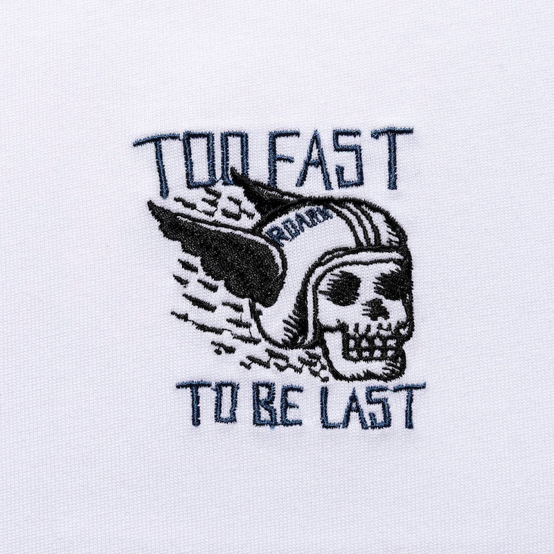 ROARK　L/STシャツ　"TOO FAST 9.3oz H/W L/S TEE"　(White)