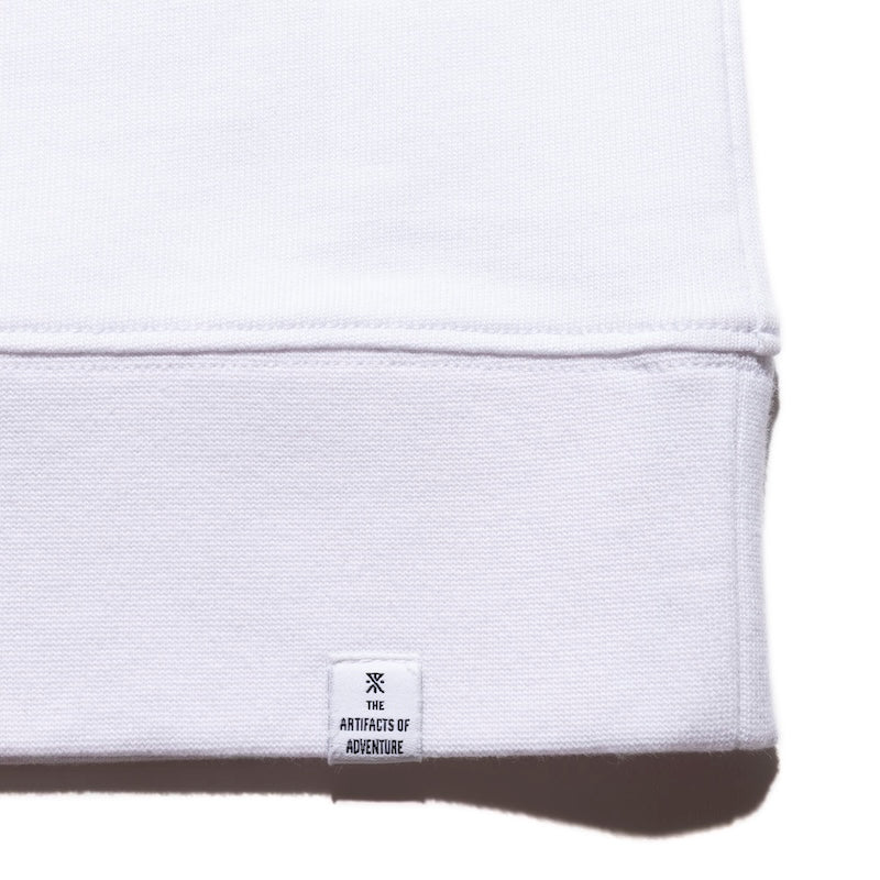 ROARK　L/STシャツ　"TOO FAST 9.3oz H/W L/S TEE"　(White)