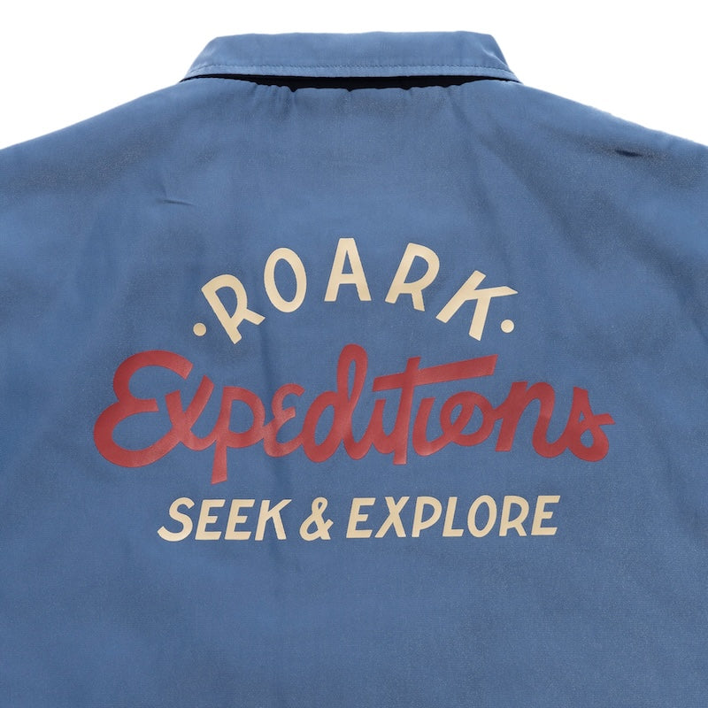 ROARK　ジャケット　"SIGN WRITER COACHES JACKET"　(Lt. Blue)