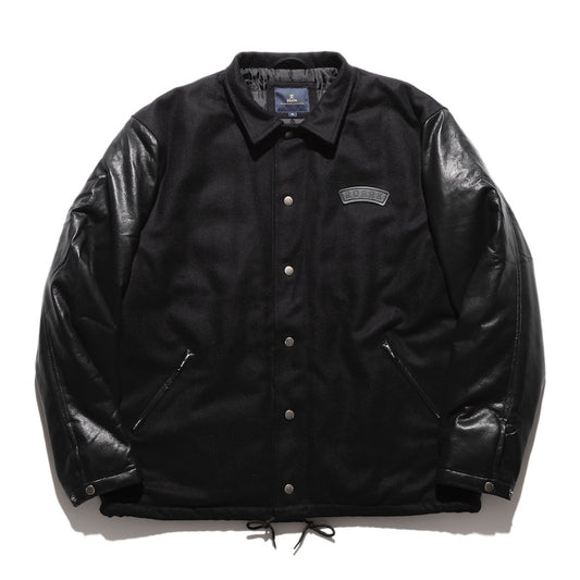 ROARK　ジャケット　"MELTON COACHES JACKET"　(Black)