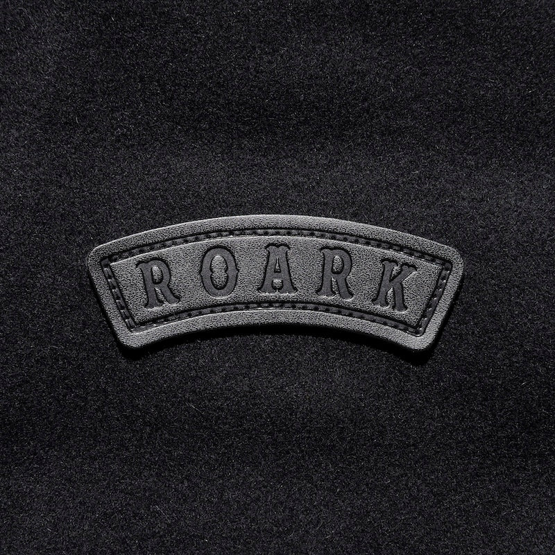 ROARK　ジャケット　"MELTON COACHES JACKET"　(Black)