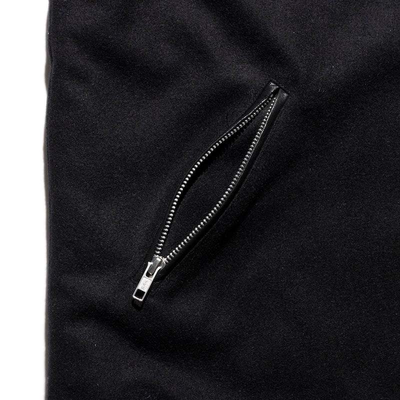 ROARK　ジャケット　"MELTON COACHES JACKET"　(Black)