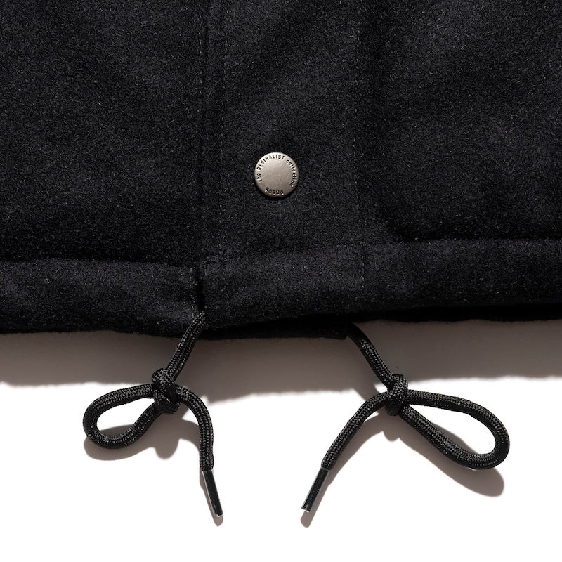 ROARK　ジャケット　"MELTON COACHES JACKET"　(Black)
