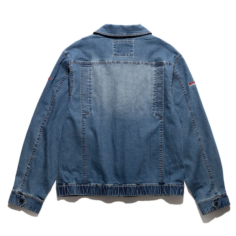 ROARK ジャケット CONVOY JACKET インディゴ ストーンウォッシュ 商品画像 背面