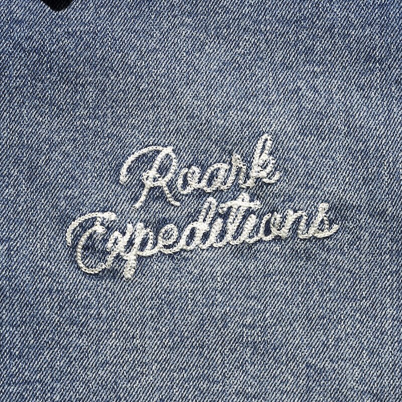 ROARK ジャケット CONVOY JACKET インディゴ ストーンウォッシュ 商品画像 左胸刺繍