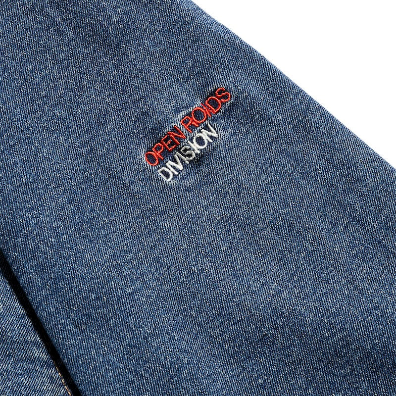 ROARK ジャケット CONVOY JACKET インディゴ ストーンウォッシュ 商品画像 左袖刺繍