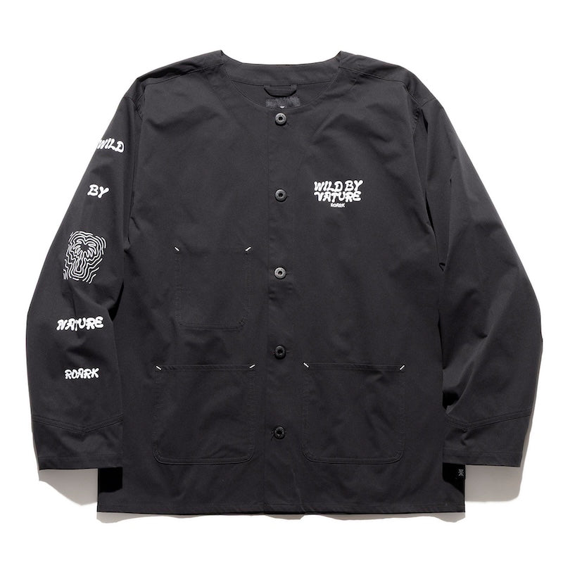 ROARK ジャケット ENGINEER SHIRTS JKT ブラック 商品画像 正面