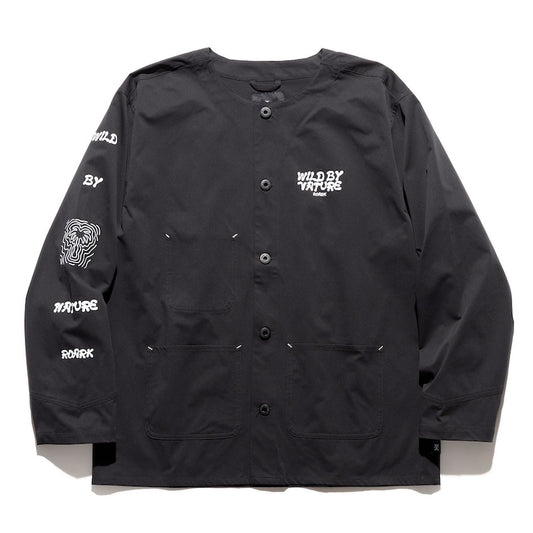 ROARK ジャケット ENGINEER SHIRTS JKT ブラック 商品画像 正面