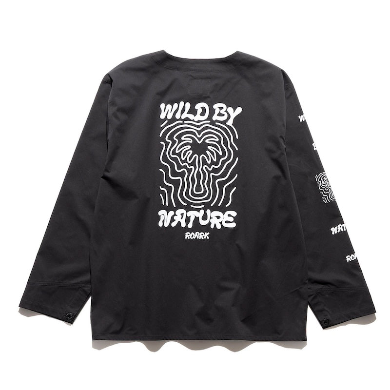 ROARK ジャケット ENGINEER SHIRTS JKT ブラック 商品画像 背面