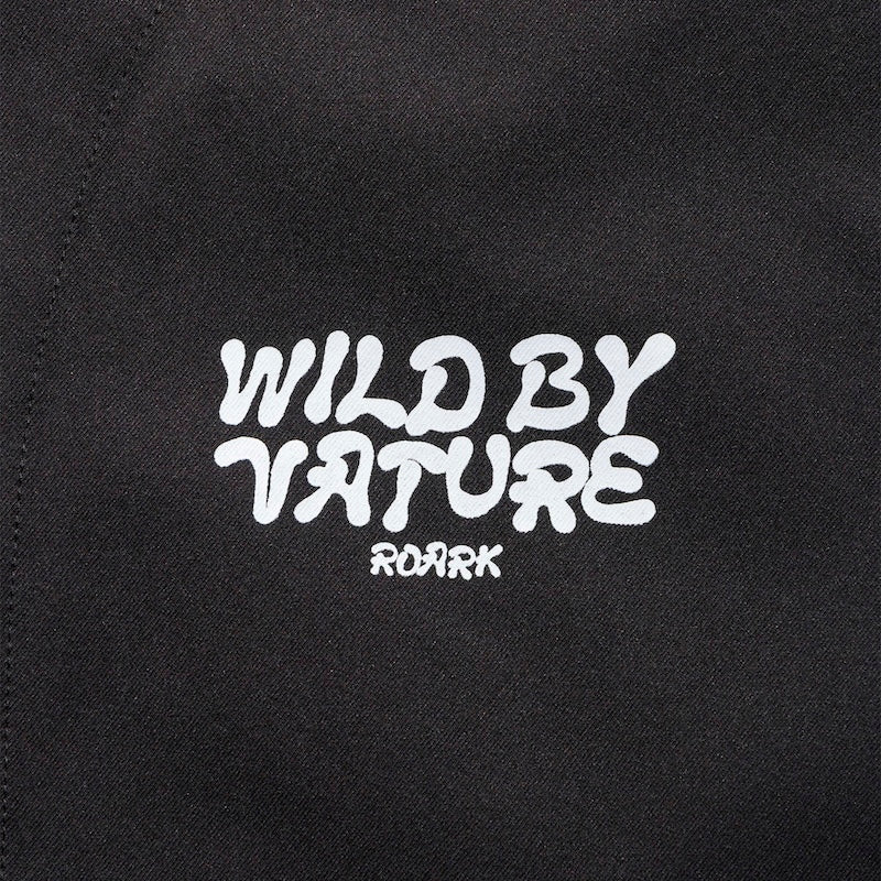 ROARK ジャケット ENGINEER SHIRTS JKT ブラック 商品画像 胸プリント