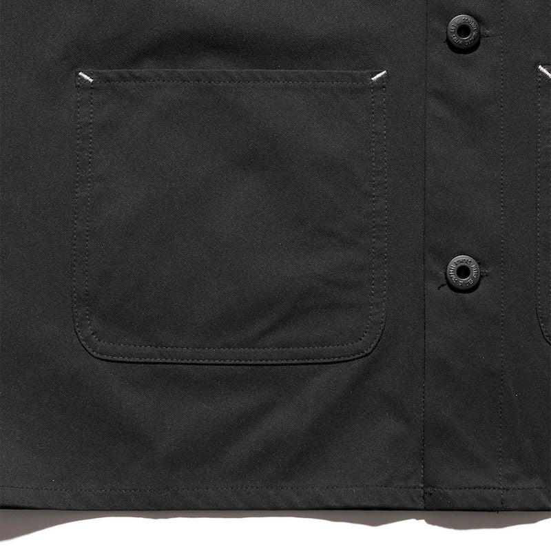 ROARK ジャケット ENGINEER SHIRTS JKT ブラック 商品画像 ポケット