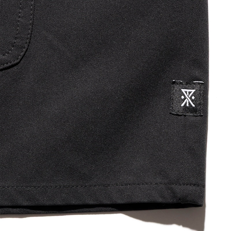 ROARK ジャケット ENGINEER SHIRTS JKT ブラック 商品画像 サイドネームタグ