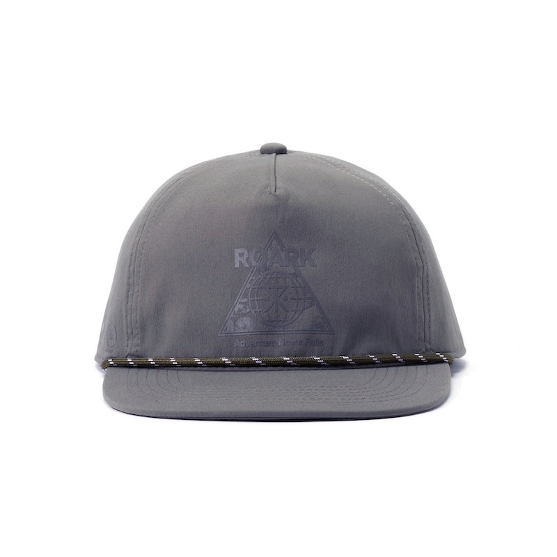 ROARK キャップ TRIANGULAR 5PANEL CAP - MID アーミー 商品画像 正面