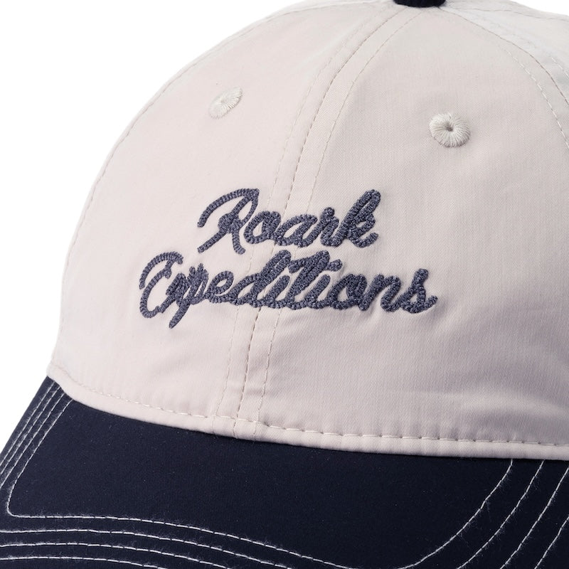 ROARK キャップ EXPEDITIONS 6PANEL CAP - MID Bone 商品画像 正面 クローズアップ