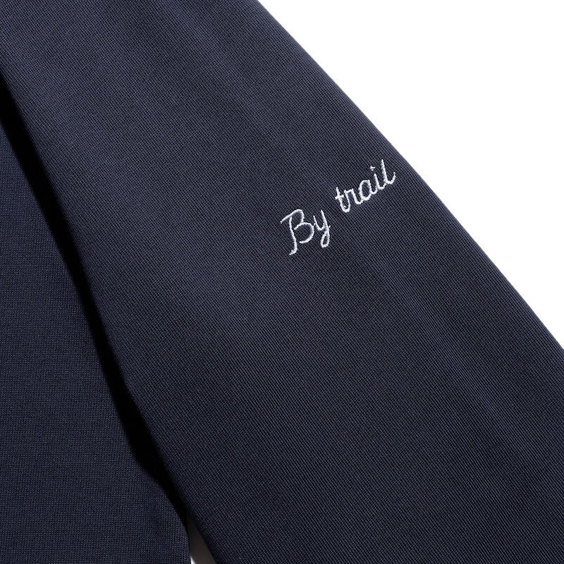 ROARK L/STシャツ EXPEDITIONS 14oz H/W L/S TEE ネイビー 商品画像 左袖