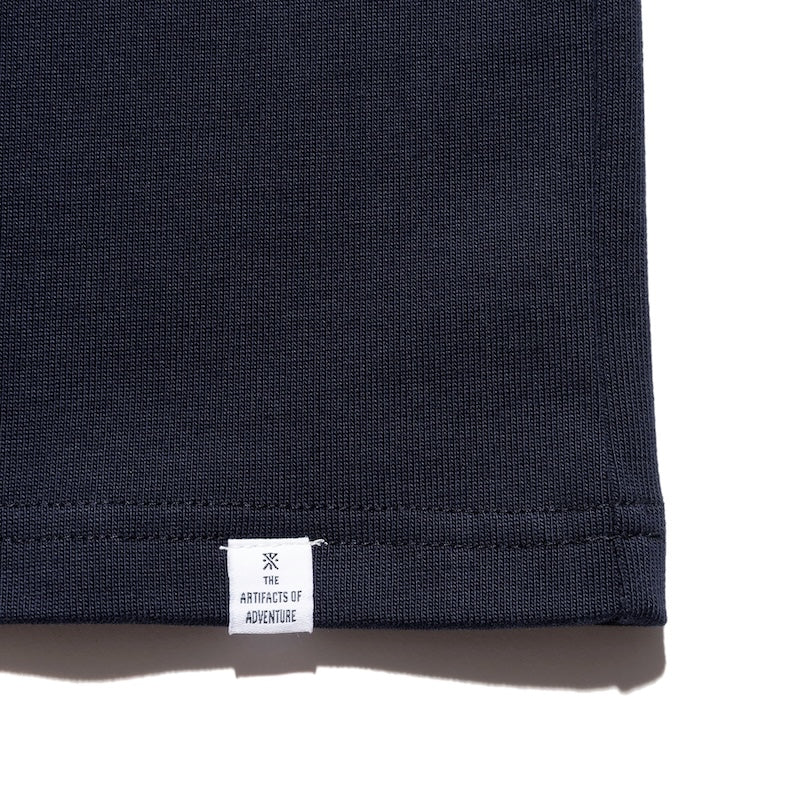 ROARK L/STシャツ EXPEDITIONS 14oz H/W L/S TEE ネイビー 商品画像 ピスネーム