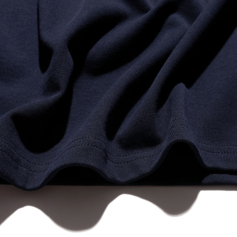 ROARK L/STシャツ EXPEDITIONS 14oz H/W L/S TEE ネイビー 商品画像 裾