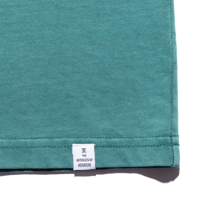 ROARK L/STシャツ ENJOY WELL WORN L/S TEE ハンター 商品画像 裾 ピスネーム