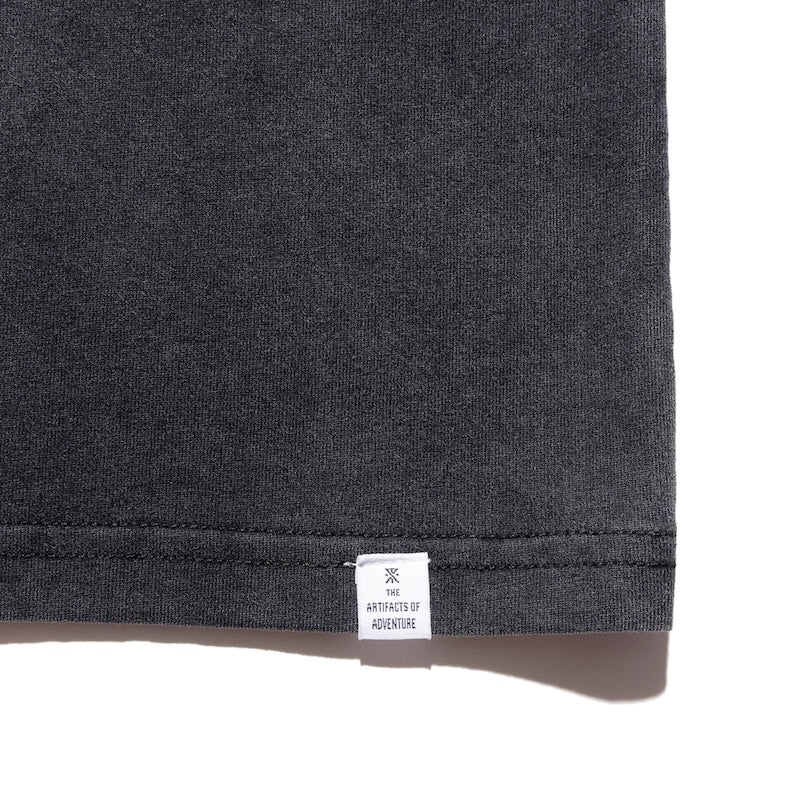 ROARK L/STシャツ EXPEDITIONS PHOTO WELL WORN L/S TEE ブラック 商品画像 裾 ピスネーム