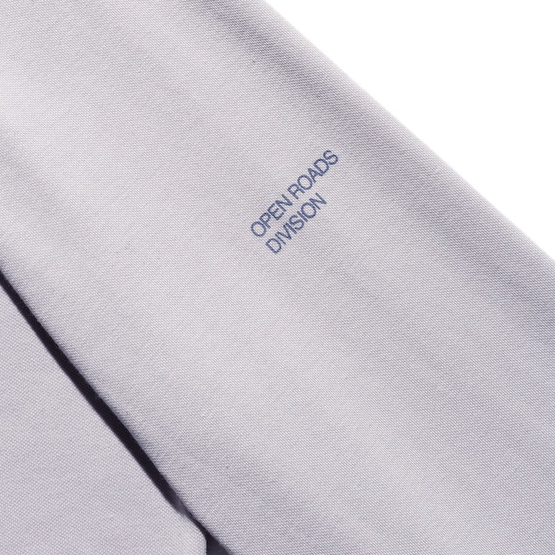 ROARK L/STシャツ TRIANGULAR L/S Dri-Release TEE グレー商品画像 左袖