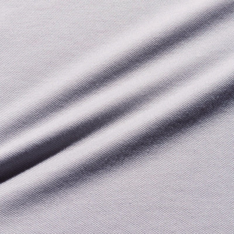 ROARK L/STシャツ TRIANGULAR L/S Dri-Release TEE グレー商品画像 生地感