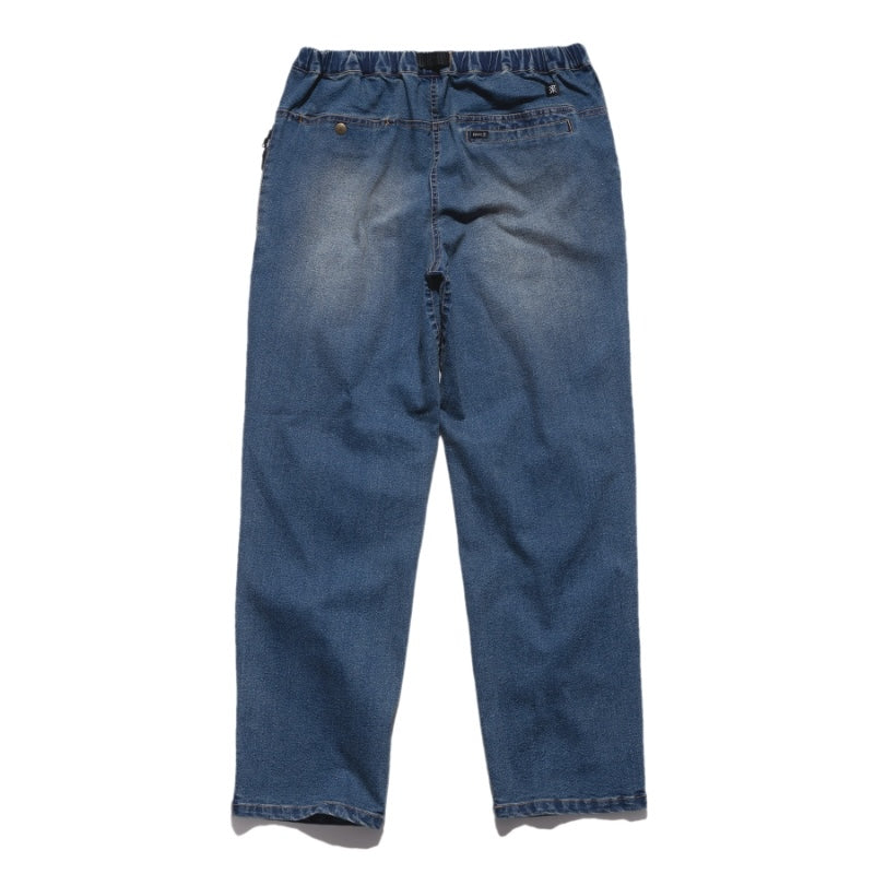 ROARK パンツ TRAVEL PANT DENIM - RELAX ストーンウォッシュ 商品画像 背面