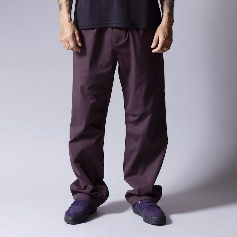 ROARK パンツ TRAVEL PANT RESISTANT TWILL - RELAX バーガンディ