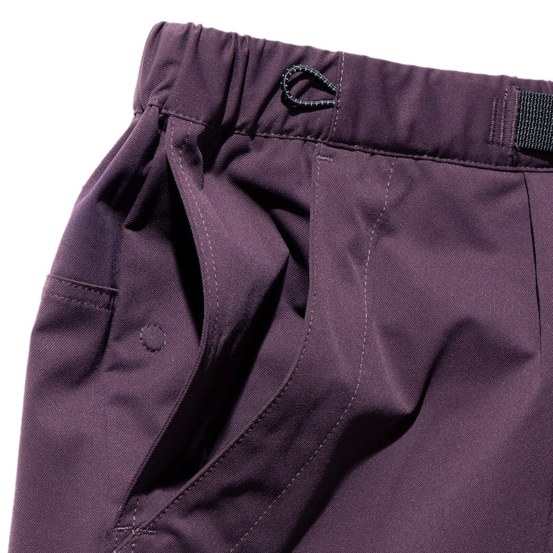 ROARK パンツ TRAVEL PANT RESISTANT TWILL - RELAX バーガンディ 商品画像 正面 右ポケット