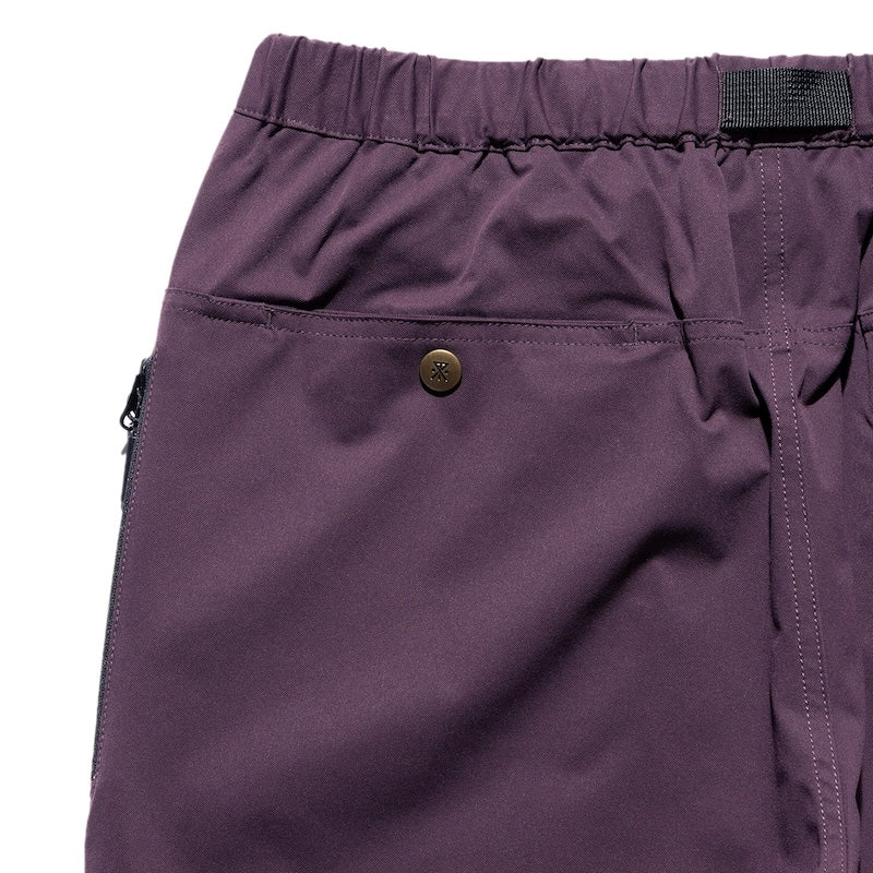 ROARK パンツ TRAVEL PANT RESISTANT TWILL - RELAX バーガンディ 商品画像 背面 左ポケット
