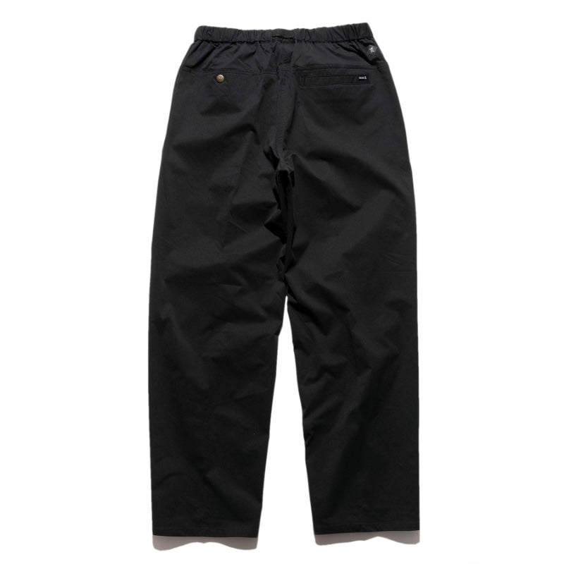 ROARK パンツ TRAVEL PANT RESISTANT TWILL - RELAX ブラック 商品画像 背面
