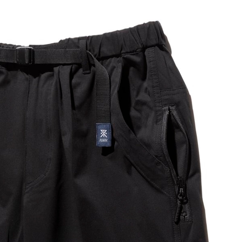 ROARK パンツ TRAVEL PANT RESISTANT TWILL - RELAX ブラック 商品画像 正面 左ポケット