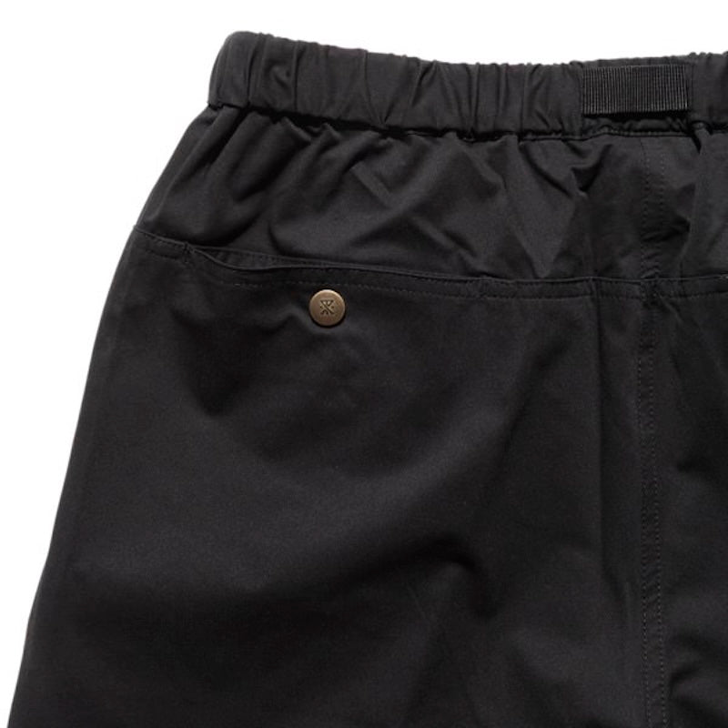 ROARK パンツ TRAVEL PANT RESISTANT TWILL - RELAX ブラック 商品画像 背面 左ポケット