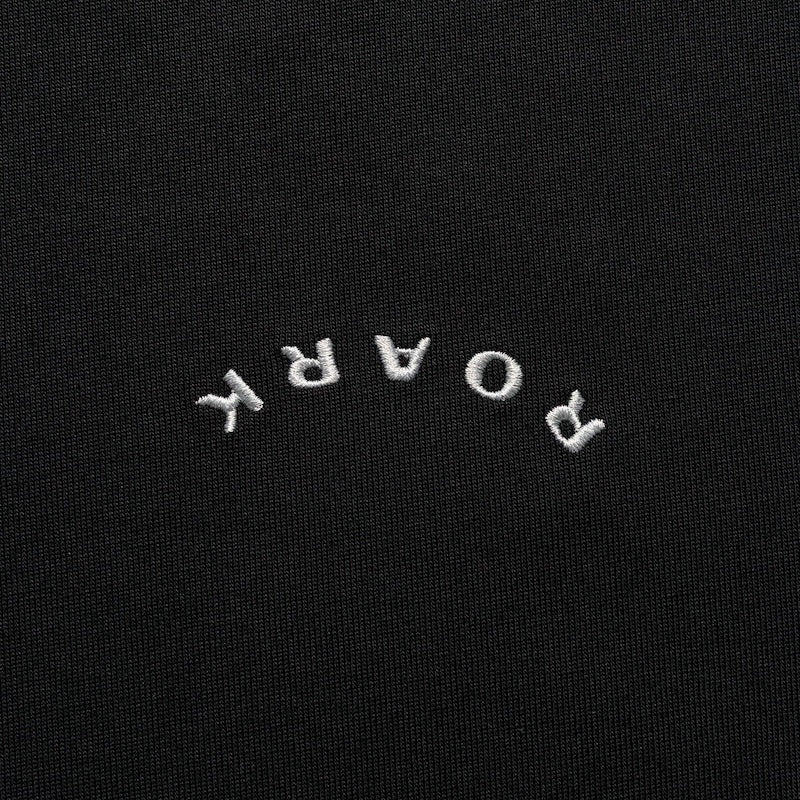 ROARK Tシャツ WAYWARD YOUTH 14oz H/W TEE ブラック 商品画像 左胸刺繍