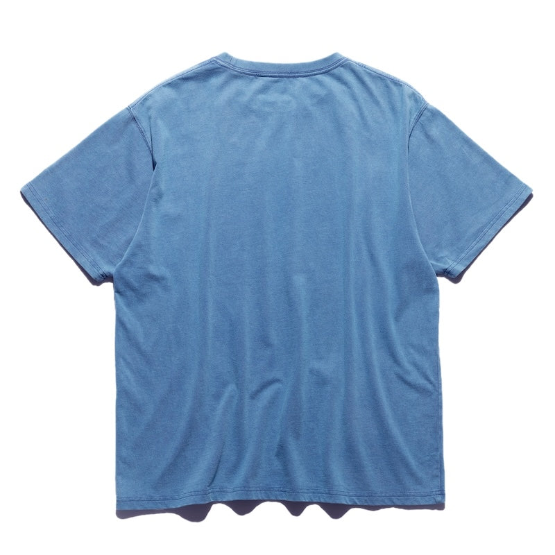 ROARK Tシャツ ANF PHOTO WELL WORN TEE ブルー 商品画像 背面