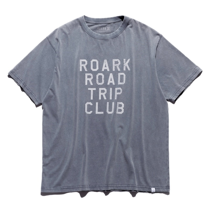 ROARK Tシャツ ROAD TRIP WELL WORN TEE グレー  商品画像 正面