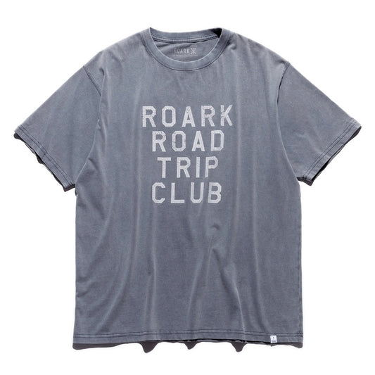 ROARK Tシャツ ROAD TRIP WELL WORN TEE グレー  商品画像 正面