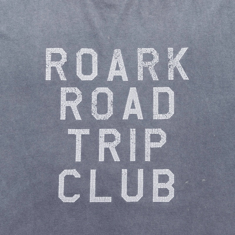 ROARK Tシャツ ROAD TRIP WELL WORN TEE グレー  商品画像 フロントプリント