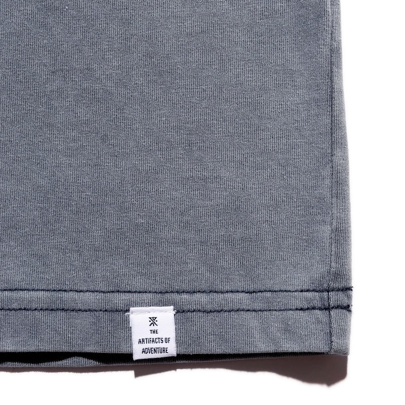 ROARK Tシャツ ROAD TRIP WELL WORN TEE グレー  商品画像 裾