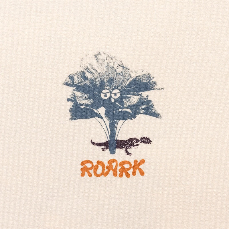 ROARK Tシャツ NATURE FINE TECH DRY TEE ナチュラル 商品画像 左胸プリント